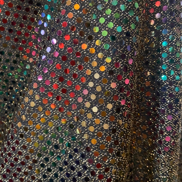 Vintage disco sparkly top. Fits like a M/L - Picture 11 of 16